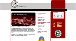 Desktop Screenshot of citycenterparking.com